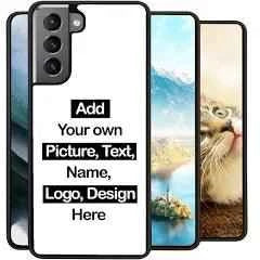 Galaxy S21 Plus Rubber Case - White Stylish Protection by Luxe-Custom-Designer