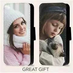 Galaxy S21 Flip Case - Premium PU Leather Flip Cover by Luxe-Custom-Designer