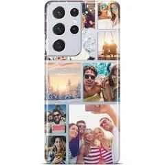 Galaxy S21 Ultra Rubber Case - Stylish White Protects Your Phone by Luxe-Custom-Designer