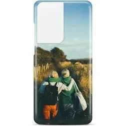 Galaxy S21 Ultra Rubber Case - Stylish White Protects Your Phone by Luxe-Custom-Designer