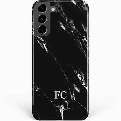 Galaxy S22 Black Plastic Case - Durable and Stylish Protection by Luxe-Custom-Designer