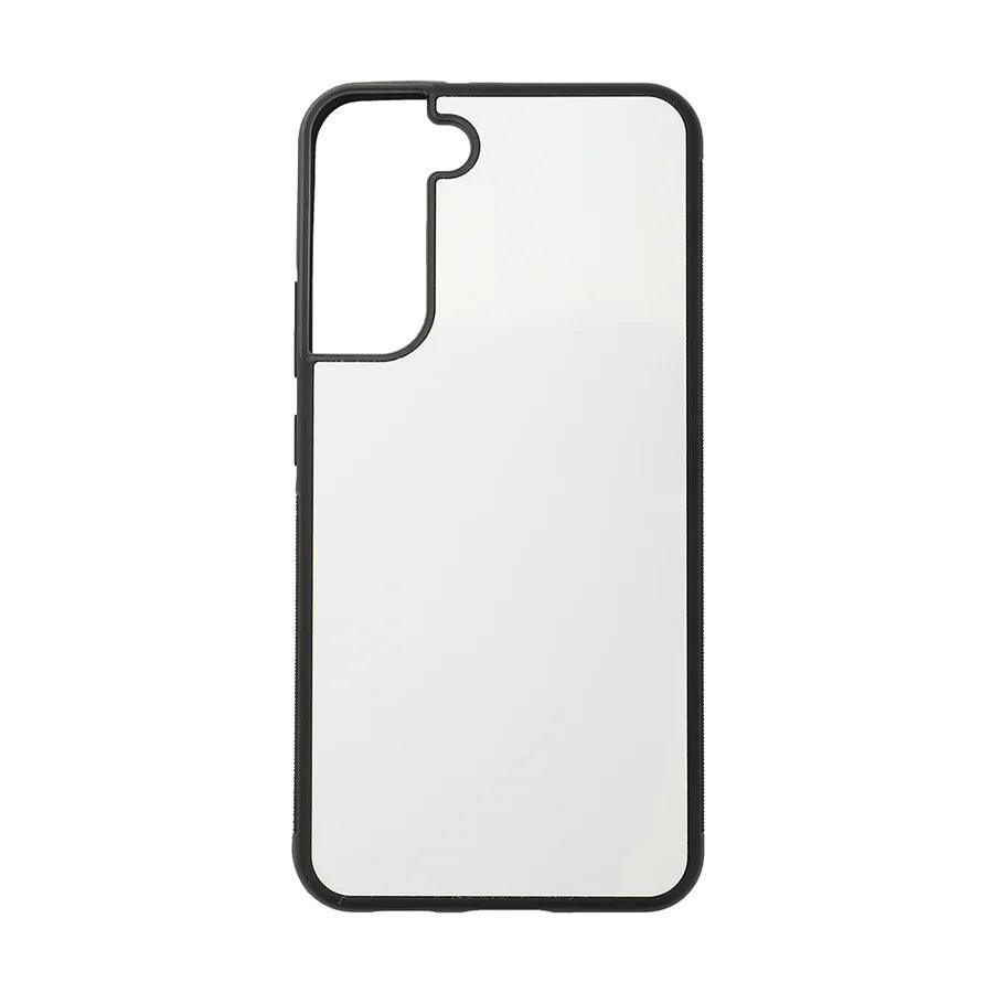 Galaxy S22 Plus Rubber Case - Black Protective Cover by Luxe-Custom-Designer