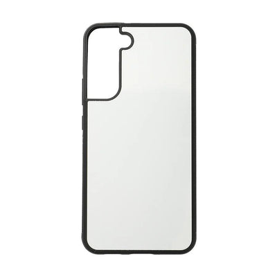 Galaxy S22 Plus Rubber Case - Black Protective Cover by Luxe-Custom-Designer