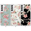 Galaxy S22 Plus Rubber Case - White Protective Cover by Luxe-Custom-Designer