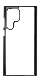 Galaxy S22 Ultra Plastic Case in Black - Stylish Protection for Your Device by Luxe Sensational