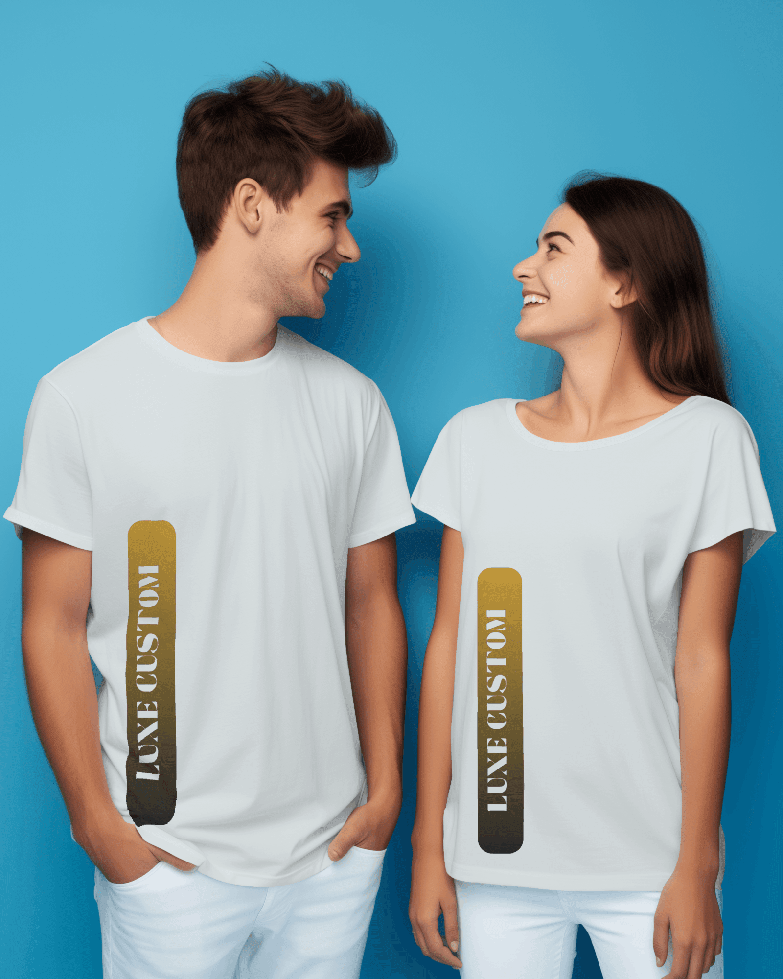GLD Gradient Designer Tshirt by Luxe-Custom-Designer