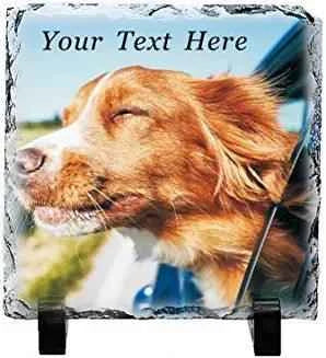 Gloss Photo Slate - Square 14cm X 14cm by Luxe-Custom-Designer