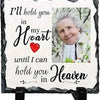 Gloss Photo Slate - Square 19cm x 19cm Single Photo by Luxe-Custom-Designer