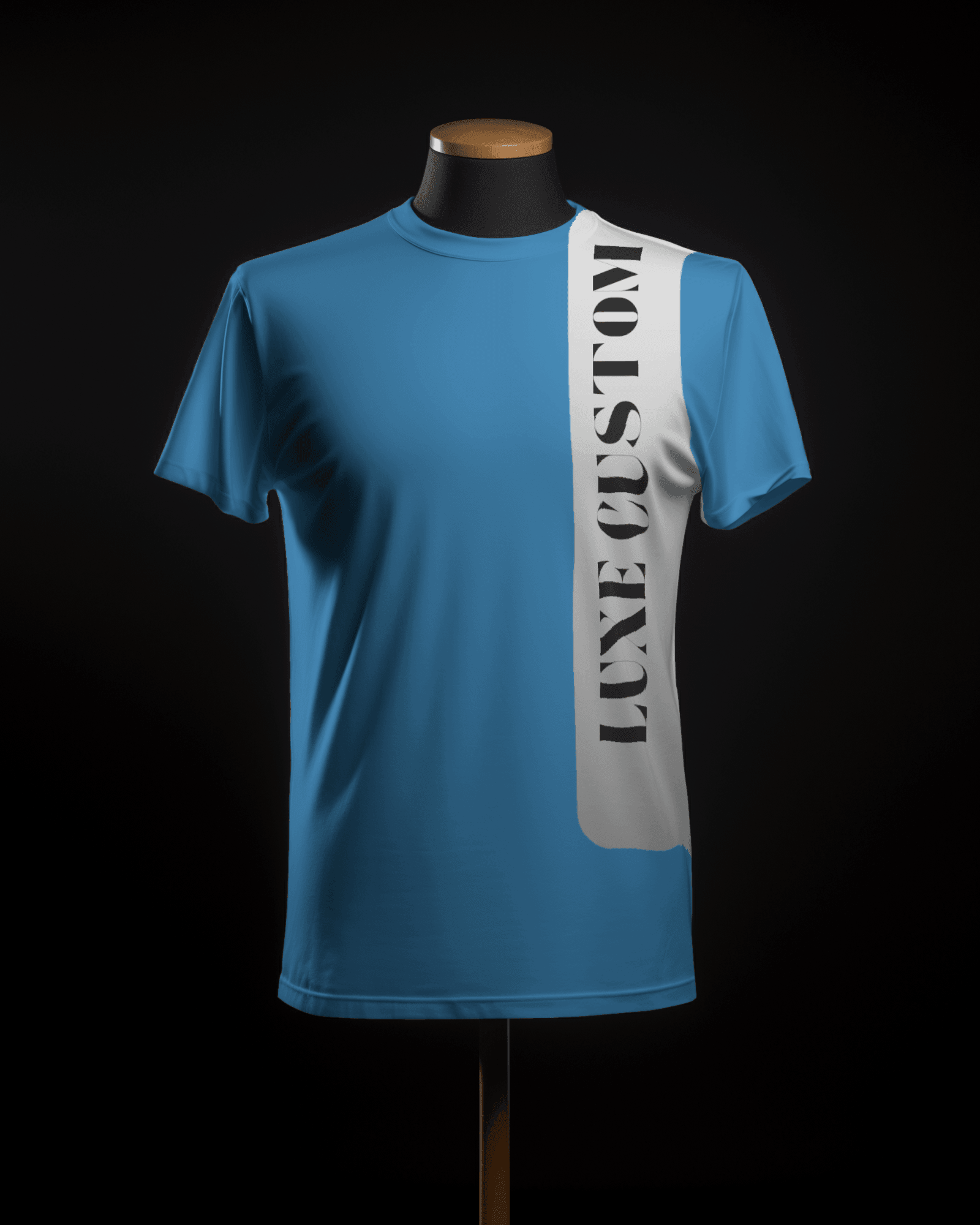 Gradient WHI T Shirt for Stylish Everyday Wear by Luxe-Custom-Designer