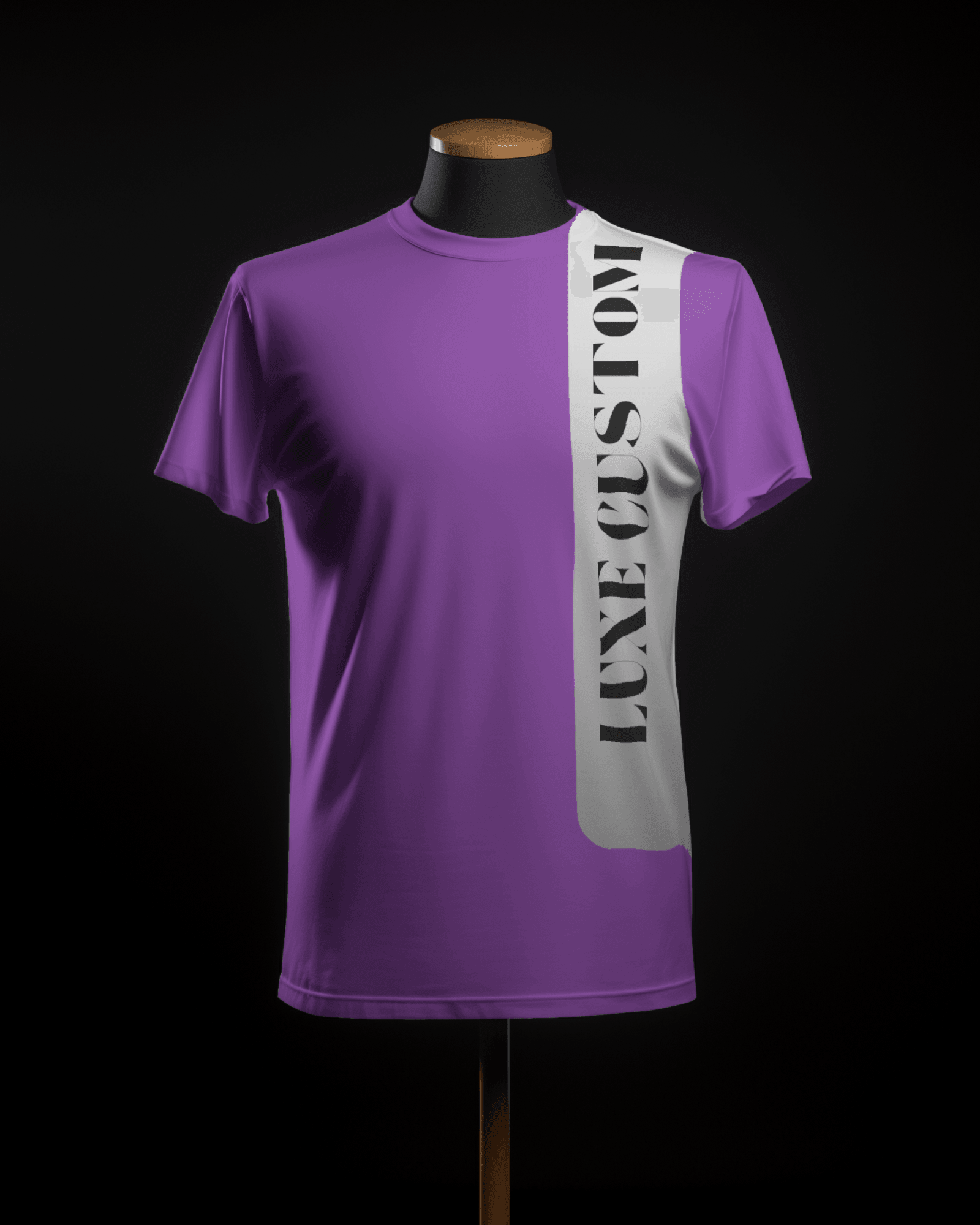 Gradient WHI T Shirt for Stylish Everyday Wear by Luxe-Custom-Designer