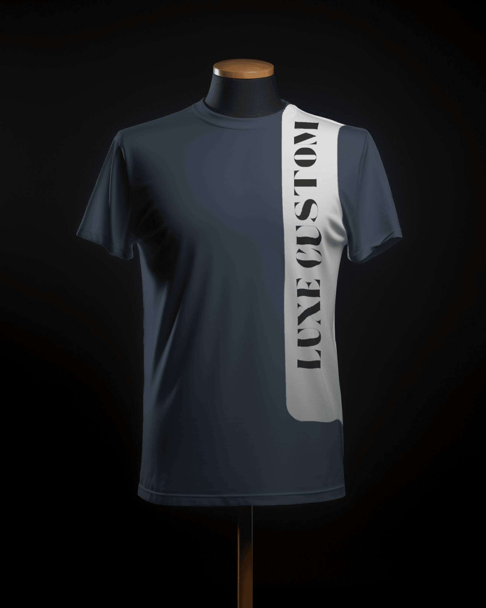 Gradient WHI T Shirt for Stylish Everyday Wear by Luxe-Custom-Designer