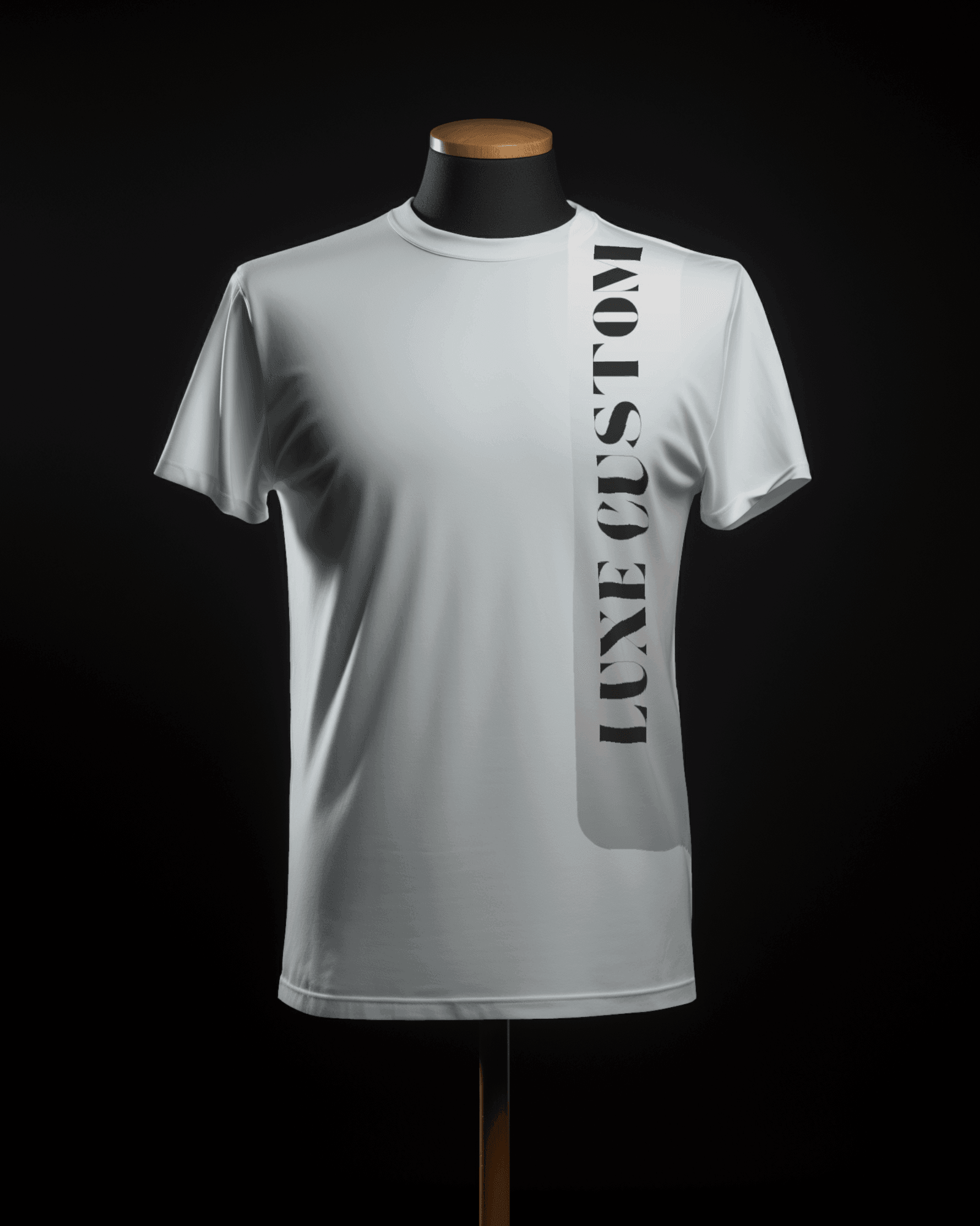 Gradient WHI T Shirt for Stylish Everyday Wear by Luxe-Custom-Designer
