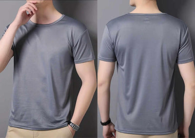 Grey T-Shirt unisex by Luxe-Custom-Designer