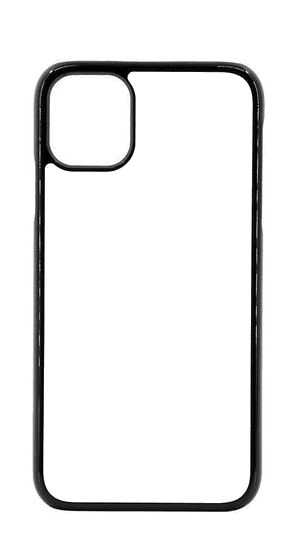 iPhone 13 Mini Black Plastic Case for Ultimate Protection by Luxe-Custom-Designer