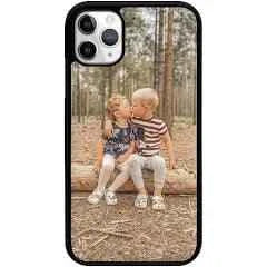 iPhone 13 Pro Max Rubber Case - Black Durable Protection by Luxe-Custom-Designer