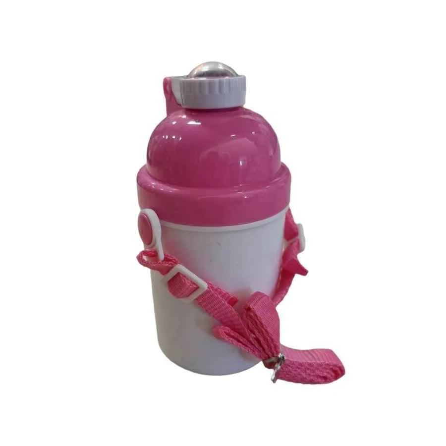 Kids polymer water bottle - Pink by Luxe-Custom-Designer
