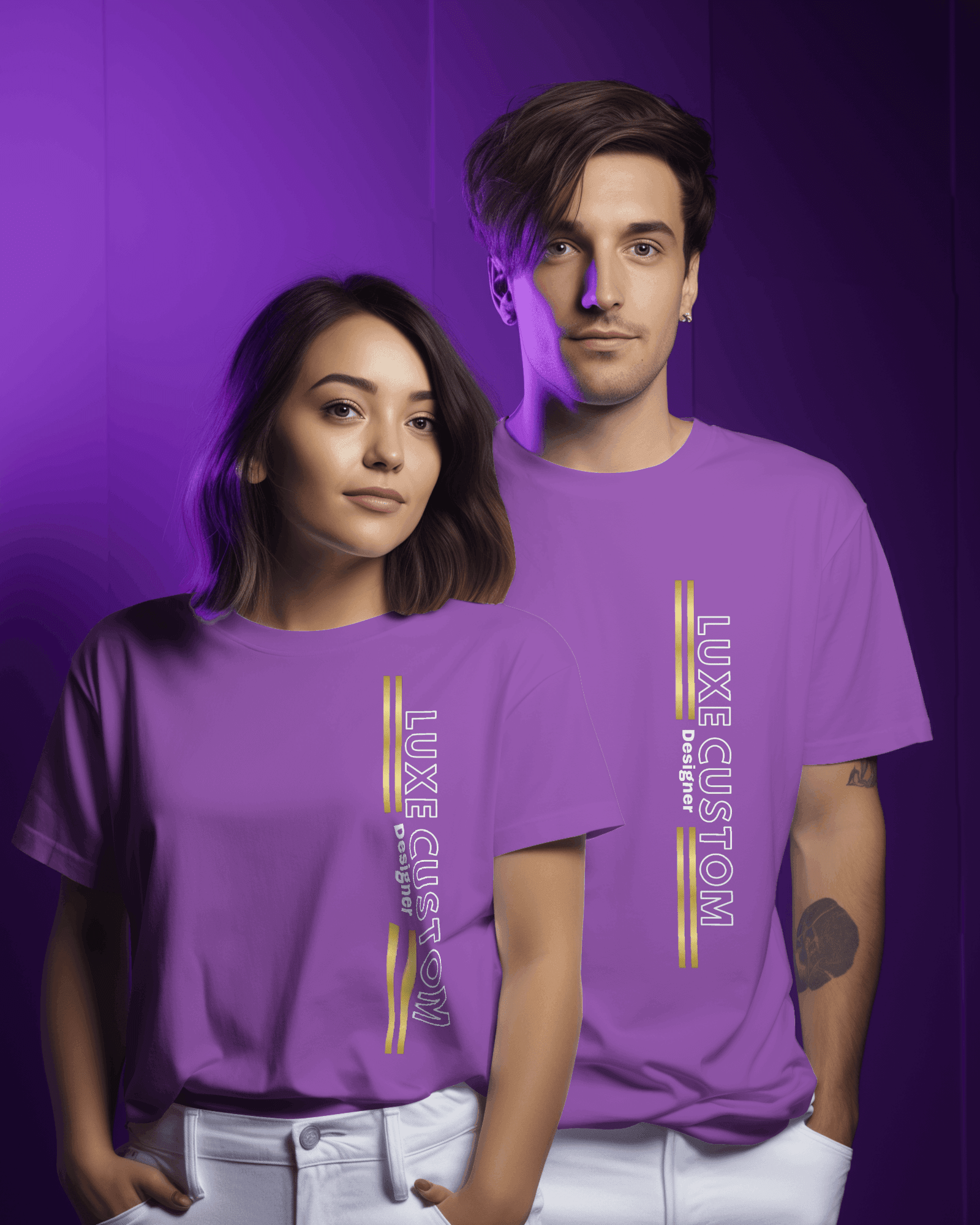Luxe Flash T-Shirt by Luxe-Custom-Designer