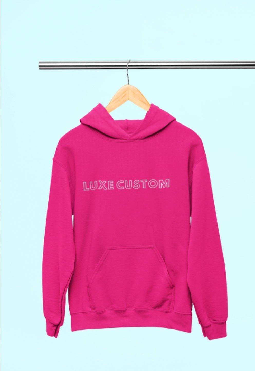 Luxe Fusion Hoodie by Luxe-Custom-Designer