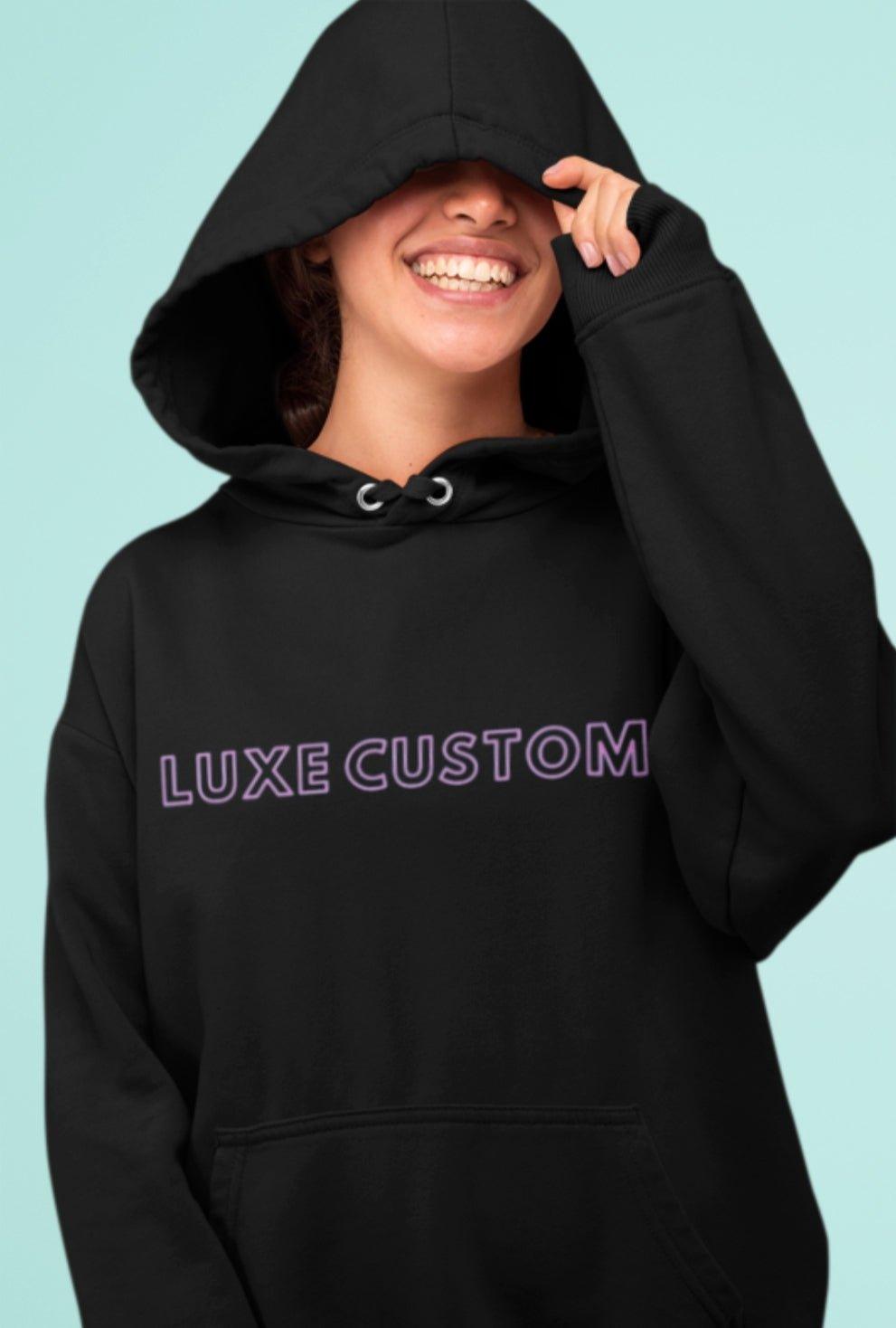 Luxe Fusion Hoodie by Luxe-Custom-Designer