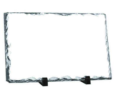 MATT Photo Slate Rectangle 14cm X 19cm by Luxe-Custom-Designer