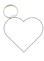 MDF Keyring double print by Luxe Sensational