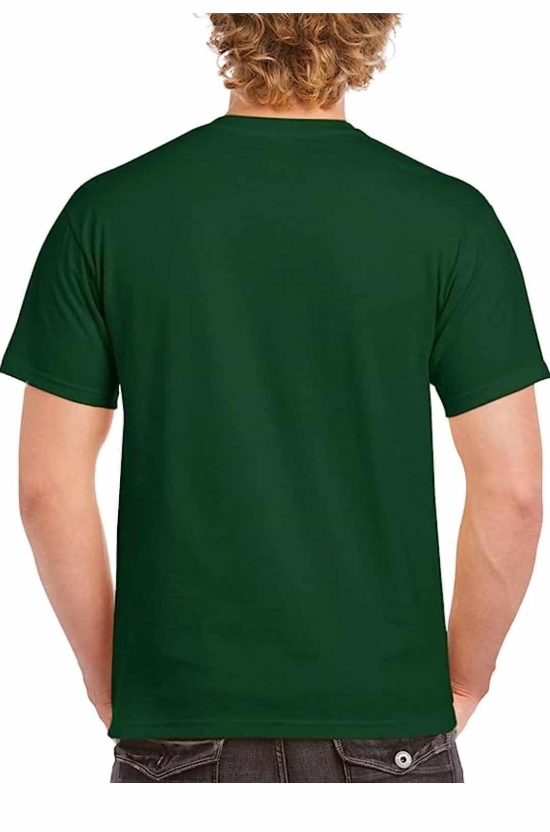 Men's Green T-Shirt by Luxe-Custom-Designer