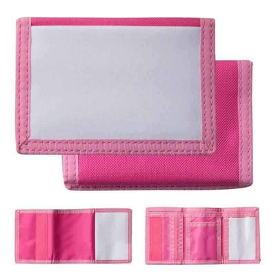 Nylon Wallet - Pink by Luxe-Custom-Designer