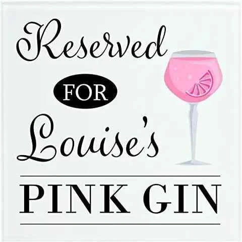 Personalised Ceramic Coaster - Square by Luxe-Custom-Designer