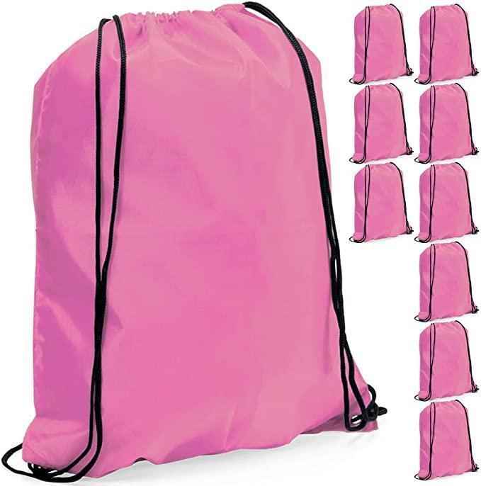 Personalised Drawstring Backpack, Gym Rucksack, School Sport Bag, PE Kit Bag by Luxe-Custom-Designer