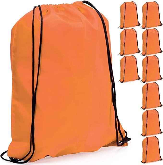 Personalised Drawstring Backpack, Gym Rucksack, School Sport Bag, PE Kit Bag by Luxe-Custom-Designer