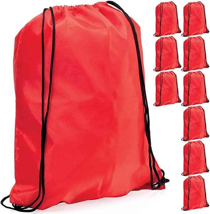 Personalised Drawstring Backpack, Gym Rucksack, School Sport Bag, PE Kit Bag by Luxe-Custom-Designer