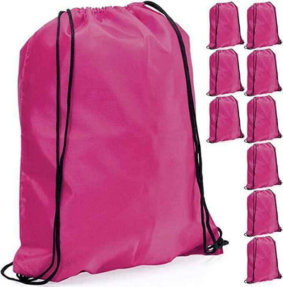 Personalised Drawstring Backpack, Gym Rucksack, School Sport Bag, PE Kit Bag by Luxe-Custom-Designer
