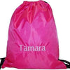 Personalised Drawstring Backpack, Gym Rucksack, School Sport Bag, PE Kit Bag by Luxe-Custom-Designer