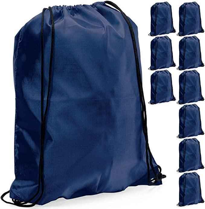 Personalised Drawstring Backpack, Gym Rucksack, School Sport Bag, PE Kit Bag by Luxe-Custom-Designer
