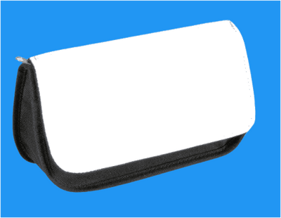 Personalised Pencil Case / Make Up Bag Black by Luxe-Custom-Designer