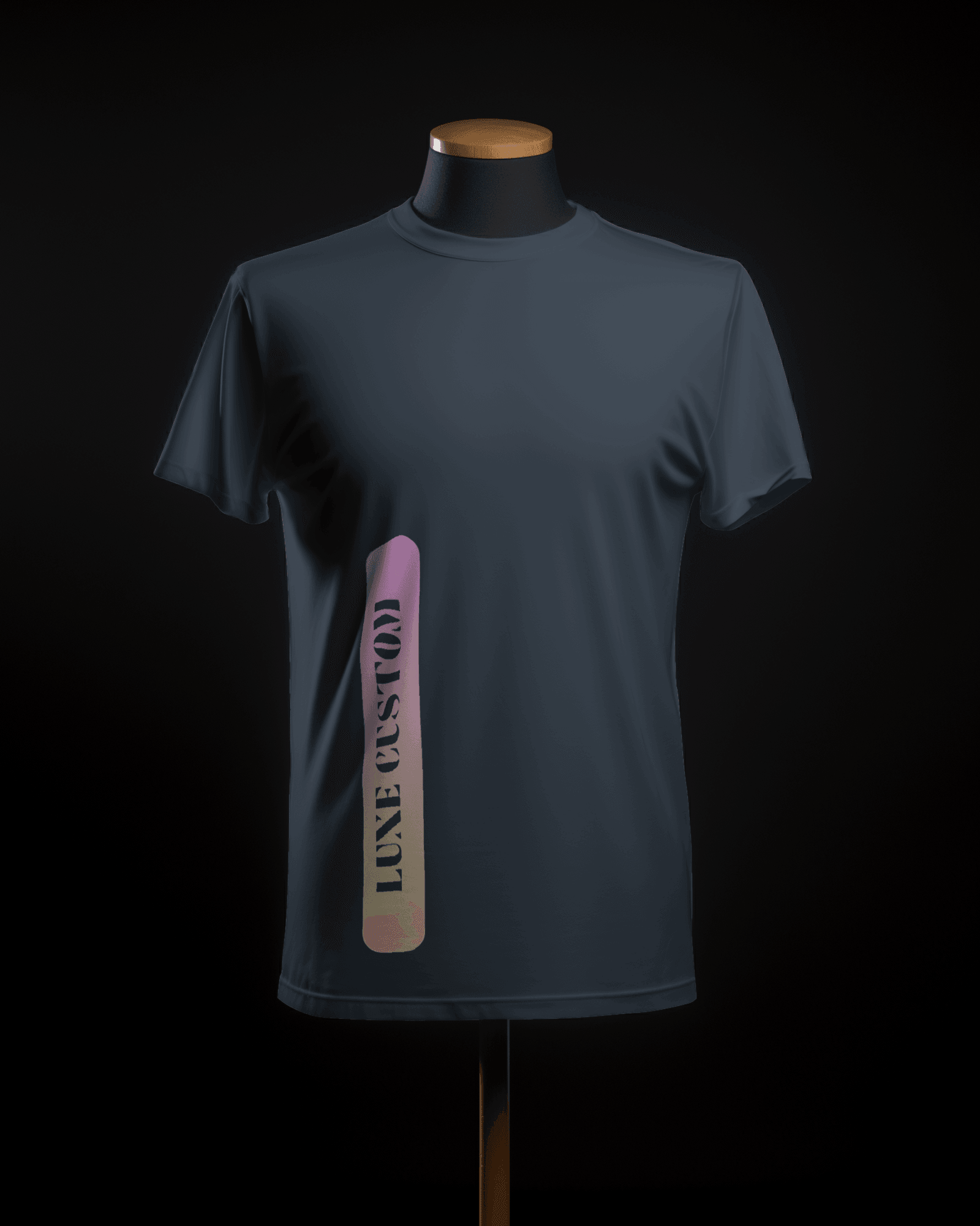 Pin2 Gradient T shirt by Luxe-Custom-Designer