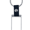 Rectangle metal keyring by Luxe-Custom-Designer