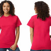 Red Unisex T-Shirt personalised by Luxe-Custom-Designer