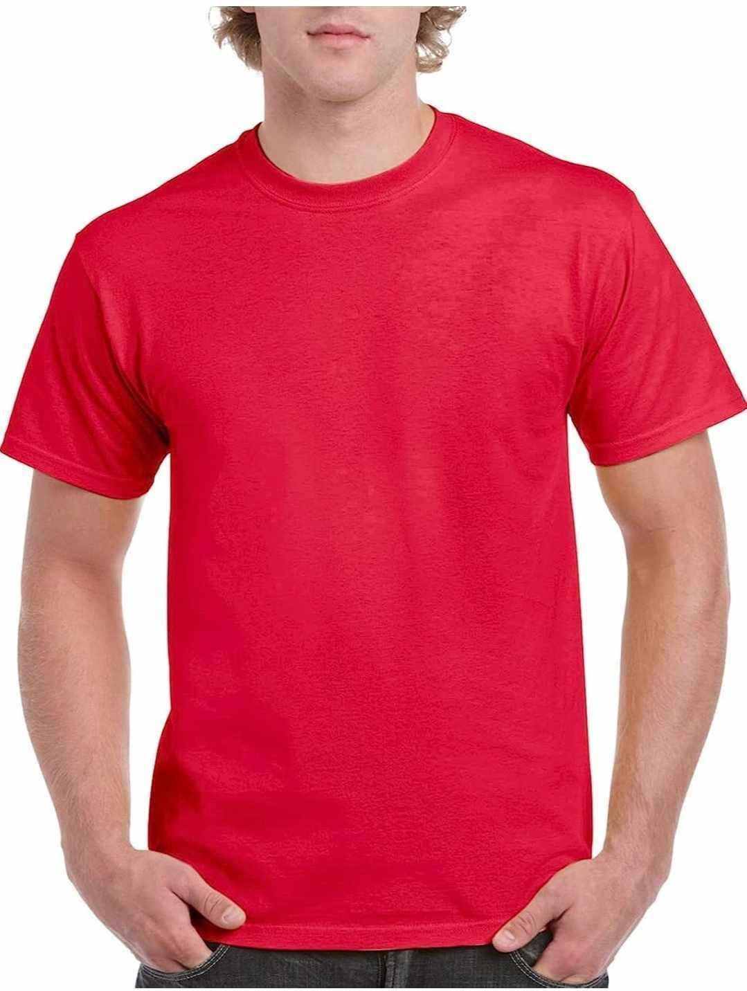 Red Unisex T-Shirt personalised by Luxe-Custom-Designer