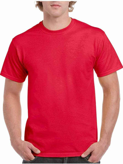 Red Unisex T-Shirt personalised by Luxe-Custom-Designer