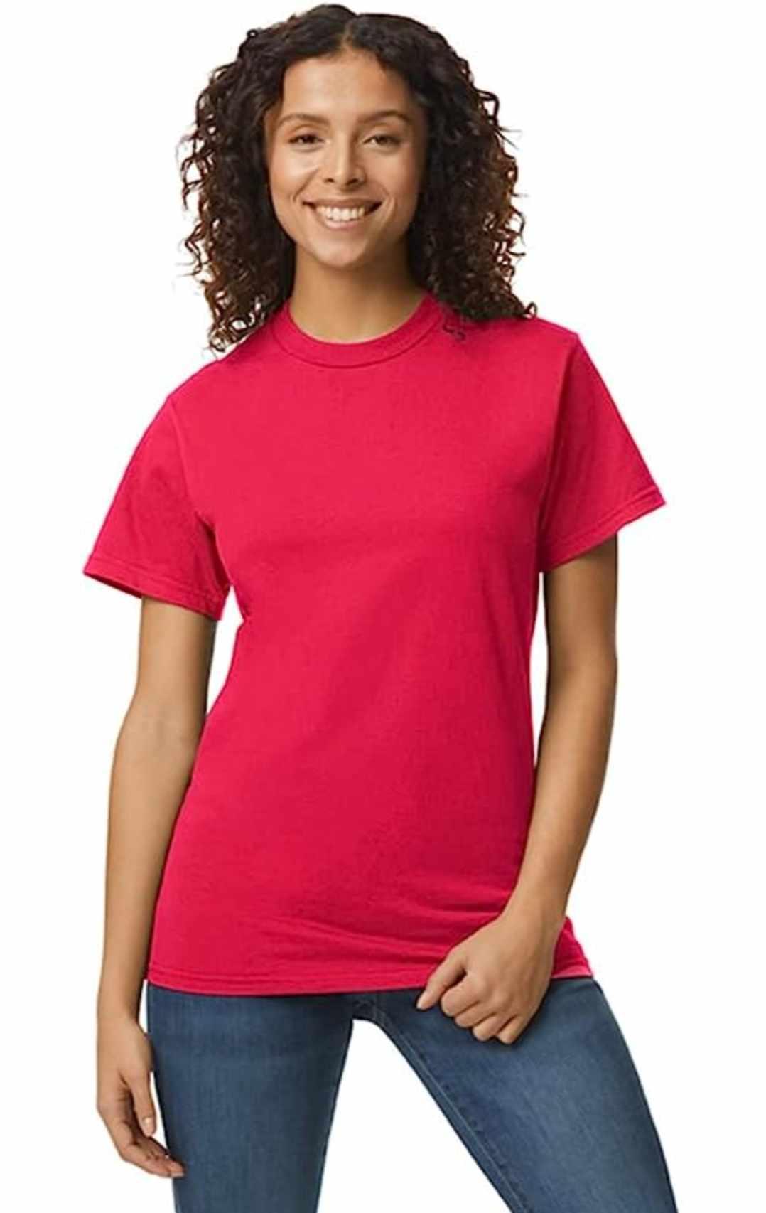 Red Unisex T-Shirt personalised by Luxe-Custom-Designer