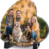Rock Photo Slate - Heart Medium by Luxe-Custom-Designer