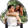 Rock Photo Slate - Heart Small 13.5cm by 13.5 cm by Luxe-Custom-Designer