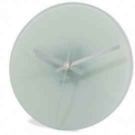 Round Photo Glass Clock 20cm by Luxe-Custom-Designer