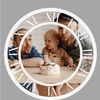 Single photo clock 20cm by Luxe-Custom-Designer