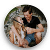 Single photo clock 20cm by Luxe-Custom-Designer
