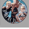 Single photo clock 20cm by Luxe-Custom-Designer