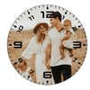 Single photo clock 20cm by Luxe-Custom-Designer
