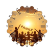 Single photo clock 20cm by Luxe-Custom-Designer
