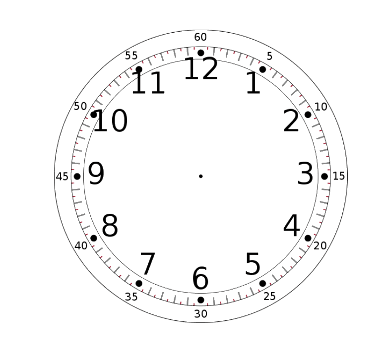Single photo clock 20cm by Luxe-Custom-Designer
